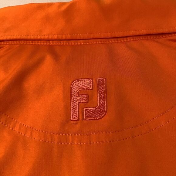 FootJoy Men's Clemson Orange Golf Polo Shirt Collared Size XL - Picture 5 of 9